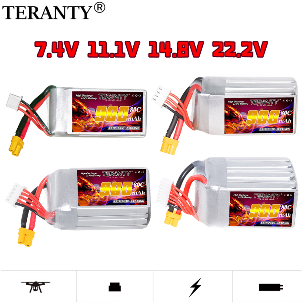 Drone Battery 3S - TERANTY 2S 3S 4S 6S 7.4V