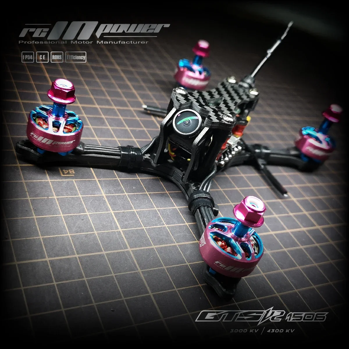 RCINPOWER GTS V2 1506 Brushles - Drone Battery 4S reseña y precio