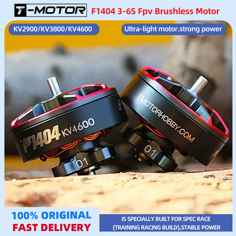 T-motor F1404 1404 2900 3800 4 - Drone Battery 4S reseña y precio
