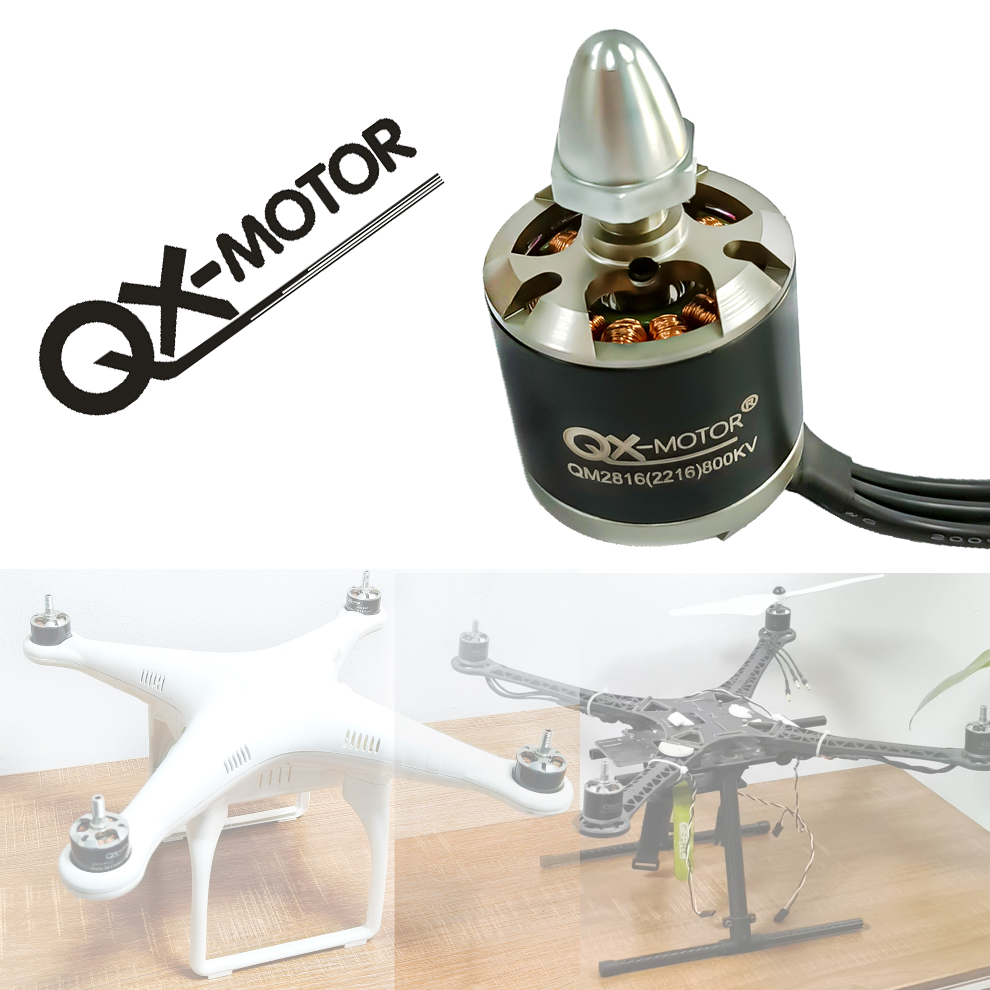 QX-MOTOR 40A 3-4S and QM2816 2 - Drone Battery 4S reseña y precio