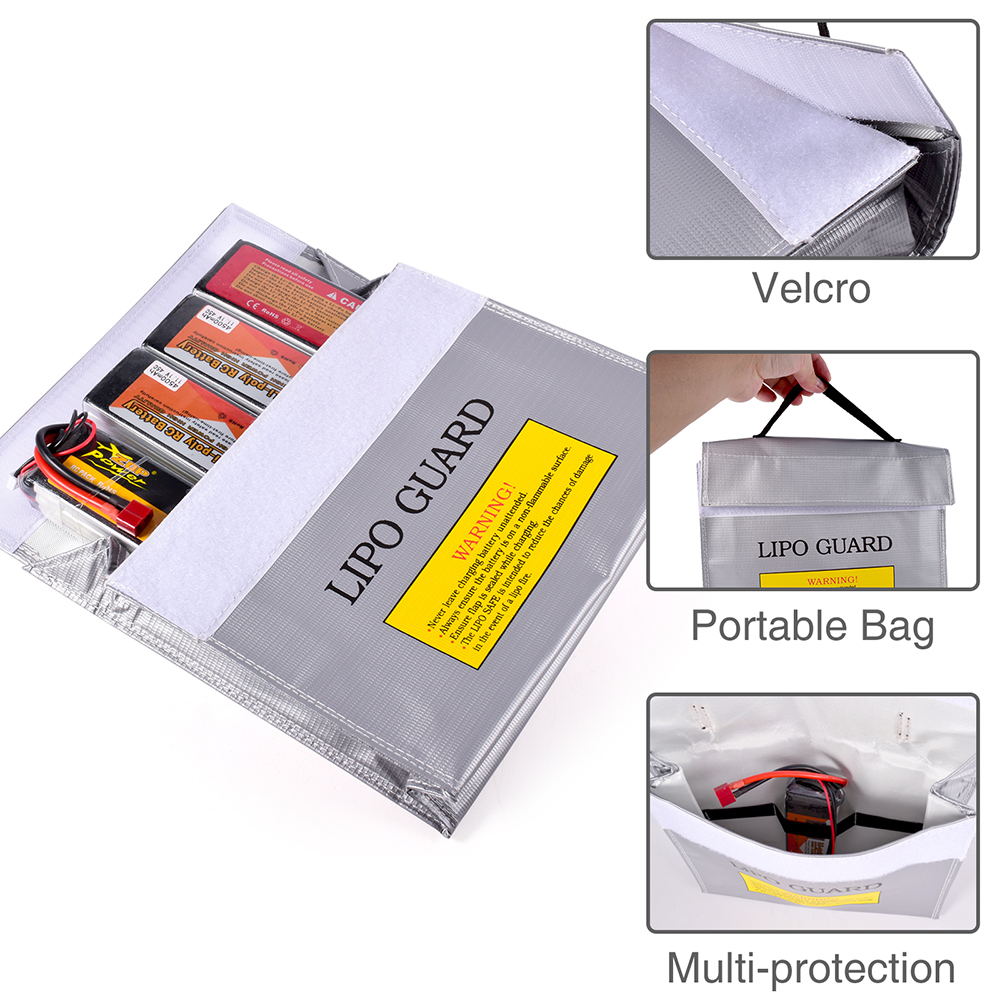 Lipo Guard Battery Safe Bag Fi - Drone Battery Bag reseña y precio