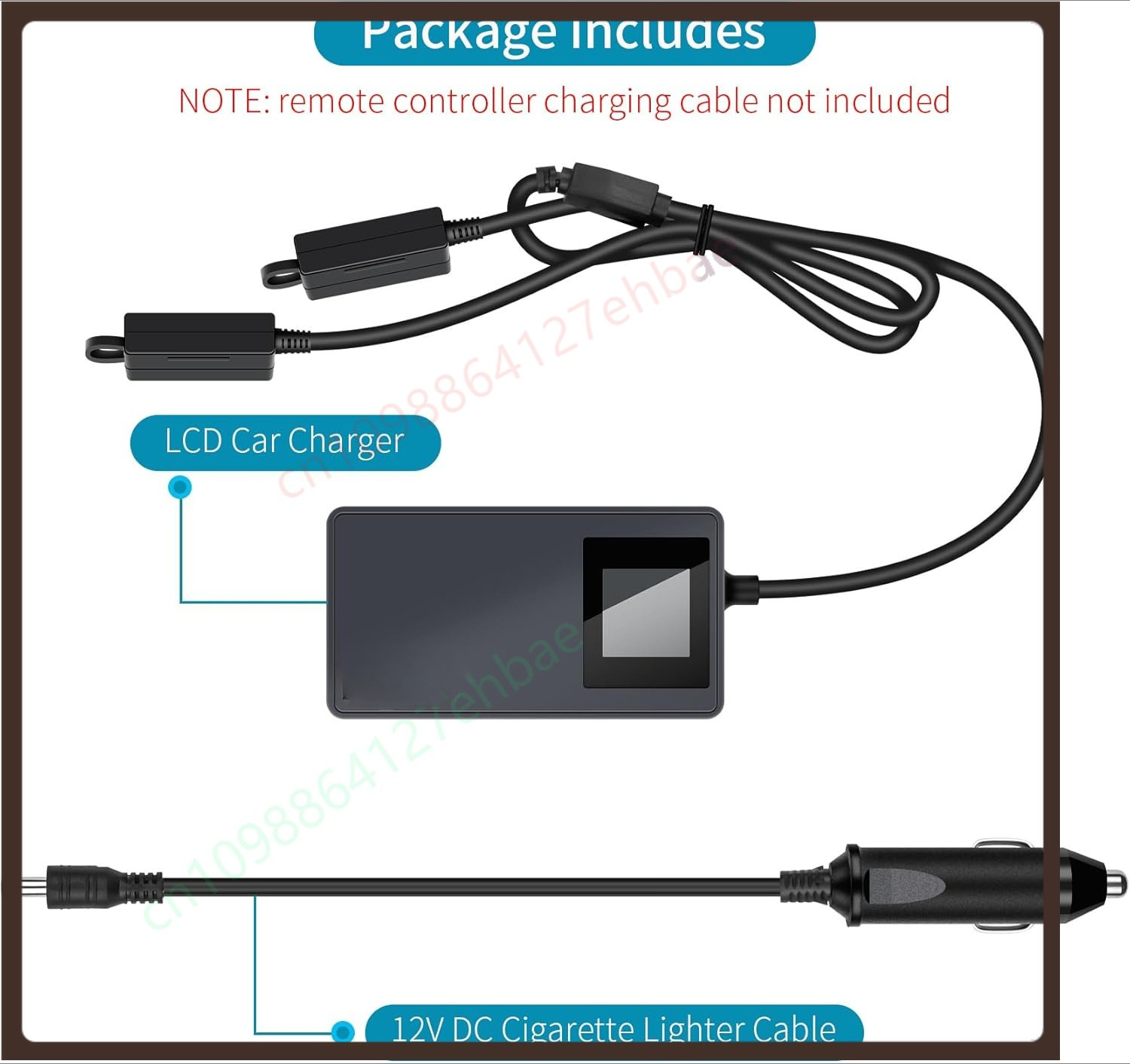 LCD battery car charger for DJ - Drone Battery 3S reseña y precio
