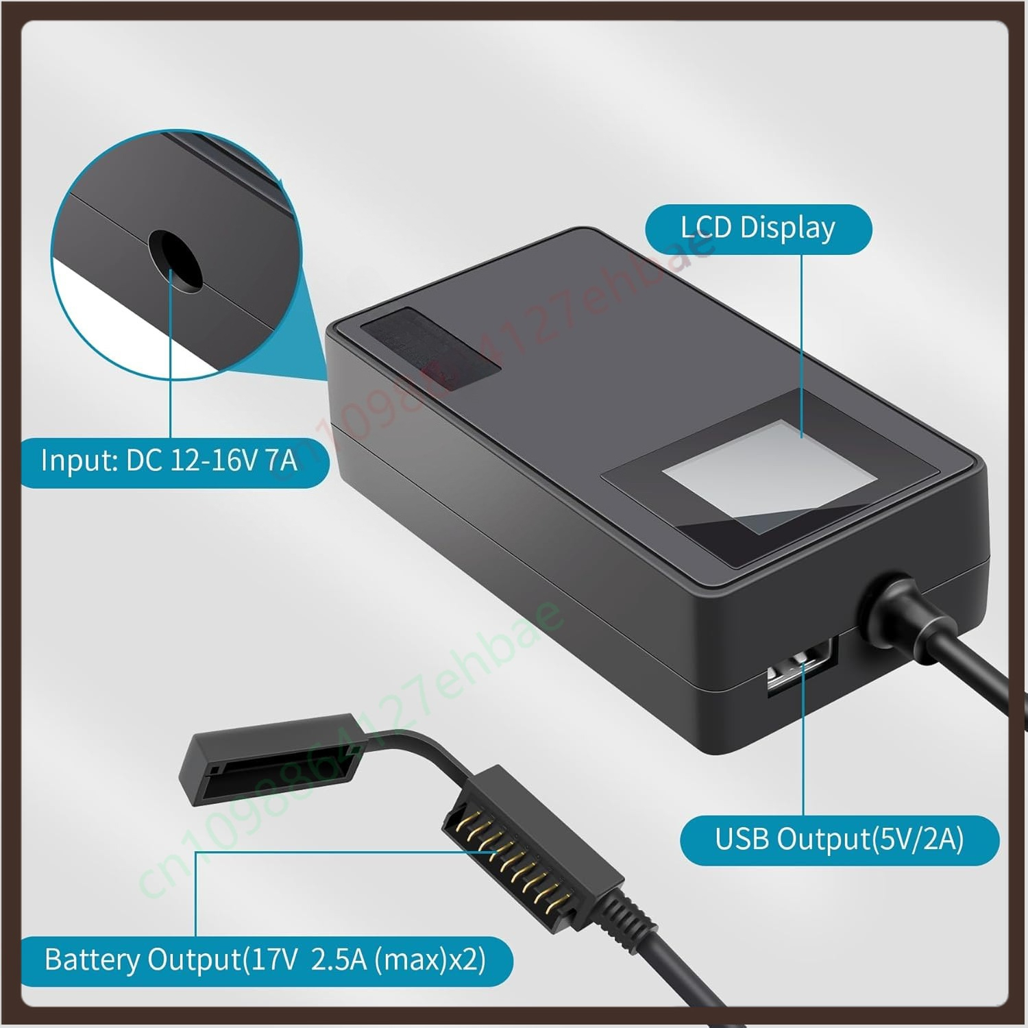 LCD battery car charger for DJ - Drone Battery 3S reseña y precio