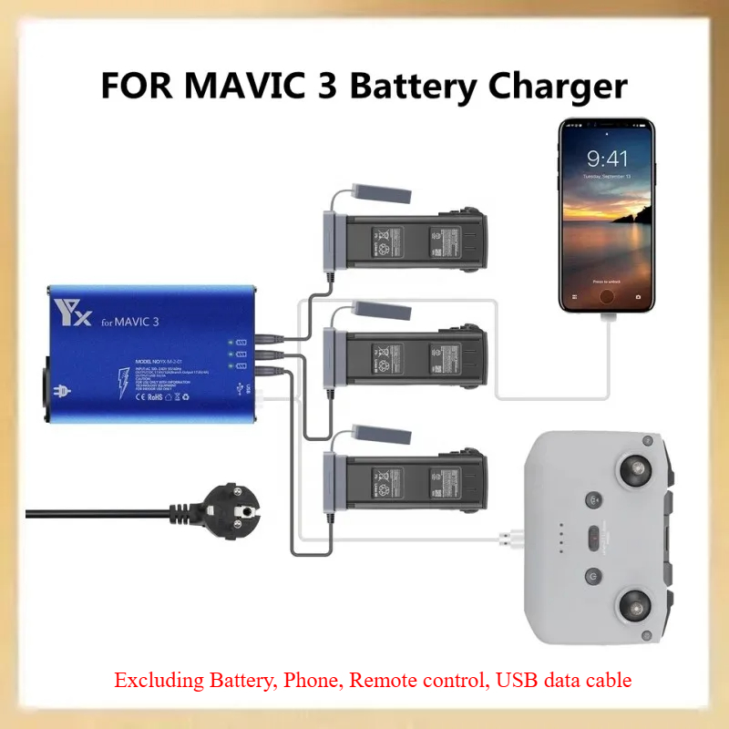 Battery Charger Hub 5in1 Charg - Drone Battery Smart reseña y precio
