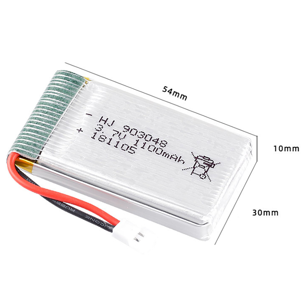 3.7V 1100mAh 903048 Lipo Batte - Drone Battery Lipo reseña y precio