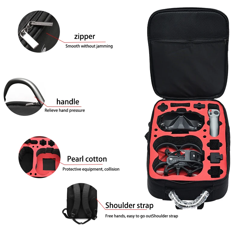 Portable Case Backpack Nylon W - Drone Battery Bag reseña y precio