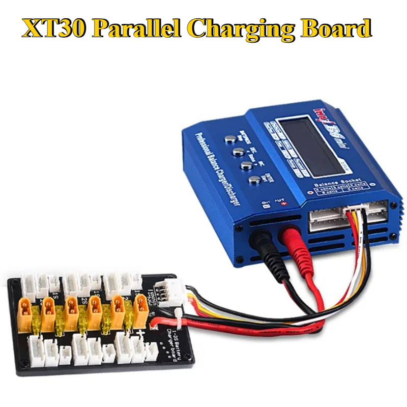 1-5Pcs 1S-3S 20A XT30 Plug Lip - Drone Battery Parallel Board reseña y precio