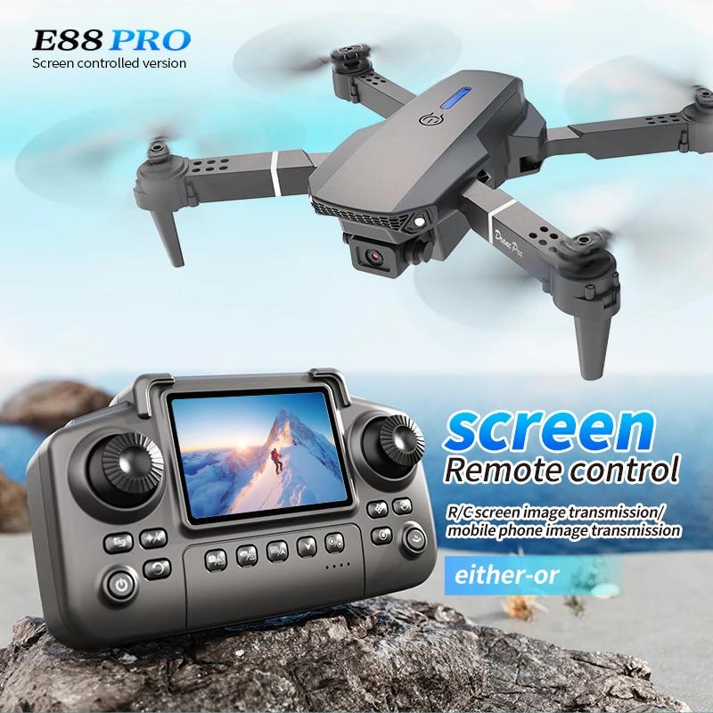Professional E88 PRO Drone wit - Drone Battery Case reseña y precio