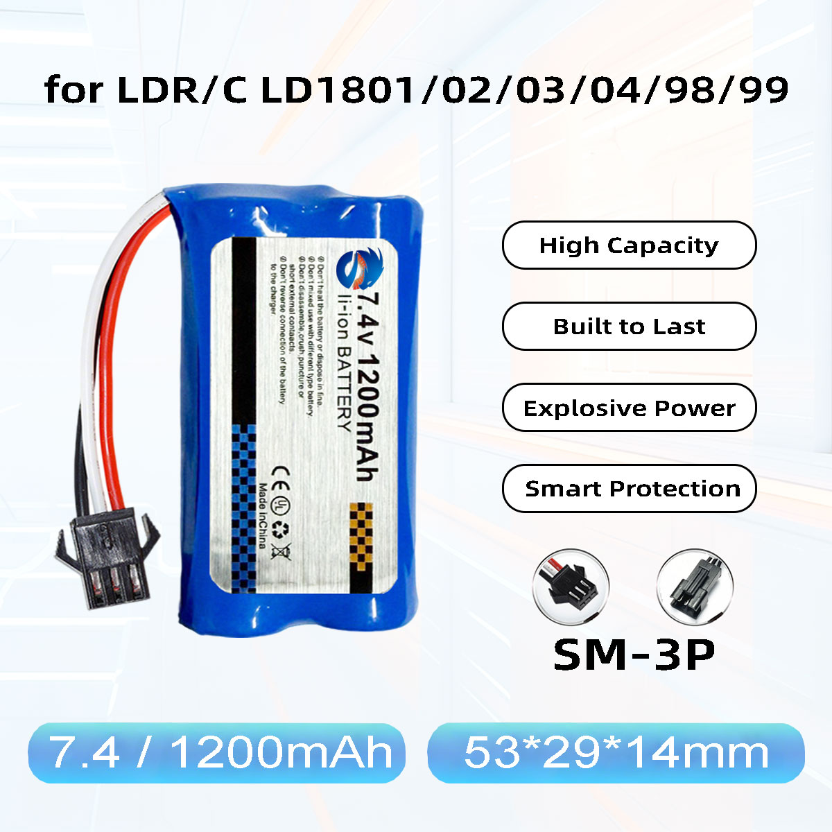 Skymaker 2S Li-Ion Battery 7.4 - Drone Battery Li-Ion reseña y precio