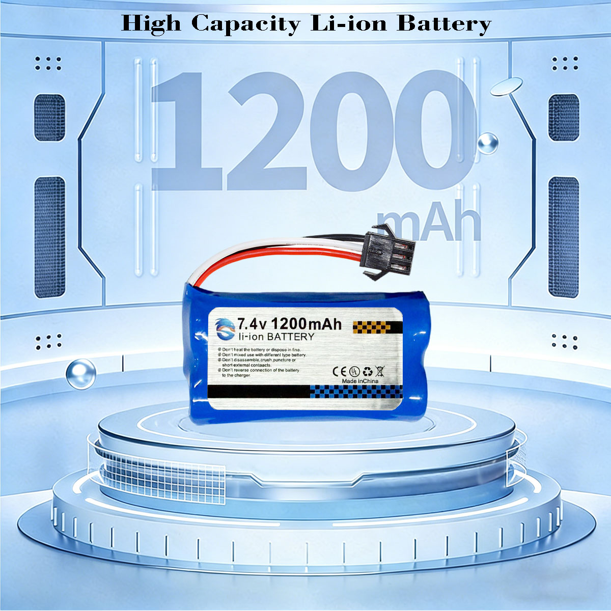 Skymaker 2S Li-Ion Battery 7.4 - Drone Battery Li-Ion reseña y precio