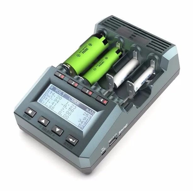 MC3000  Smart 4 Slots LCD Disp - Drone Battery Smart reseña y precio