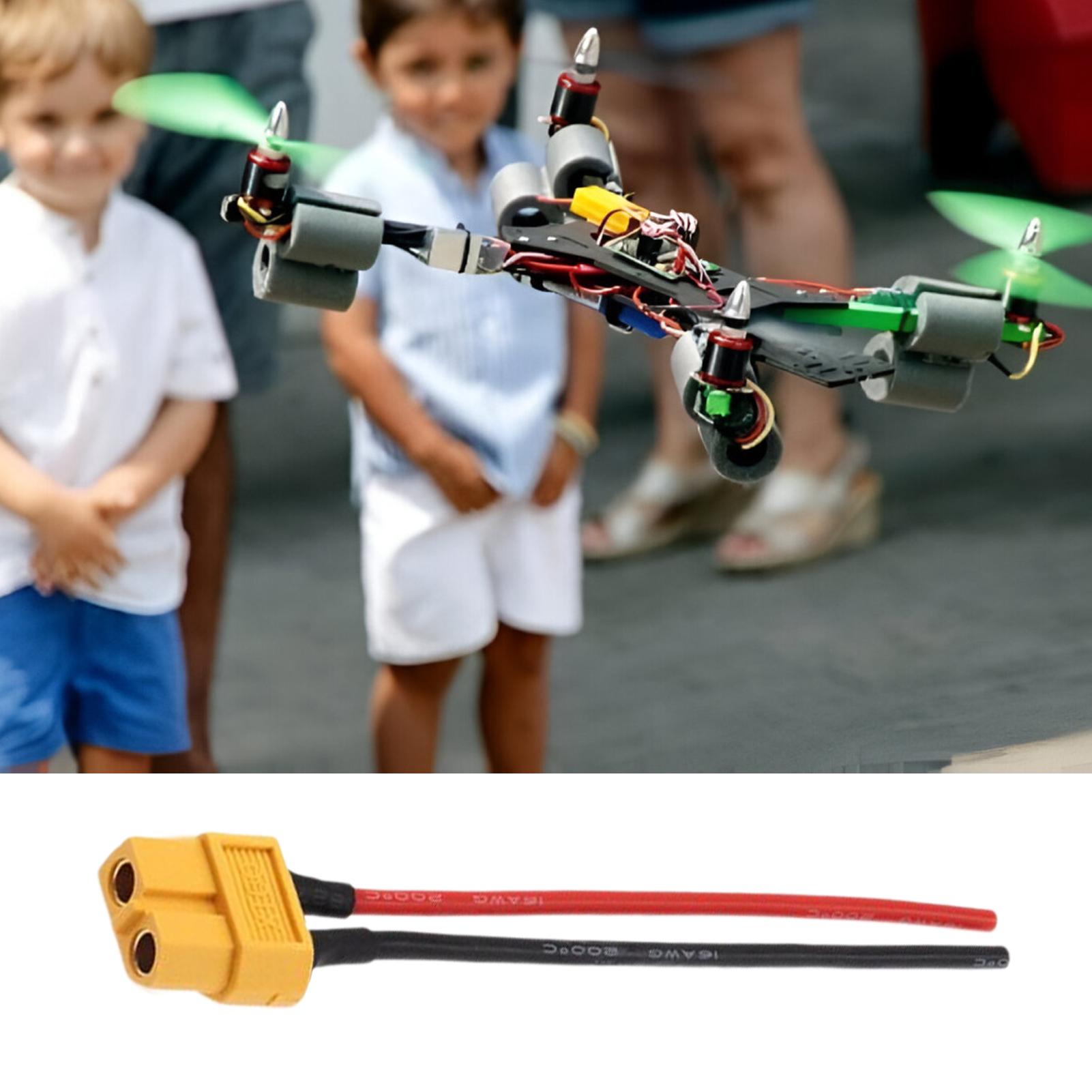 XT60 Male/Female Extension Cab - Drone Battery Connector reseña y precio