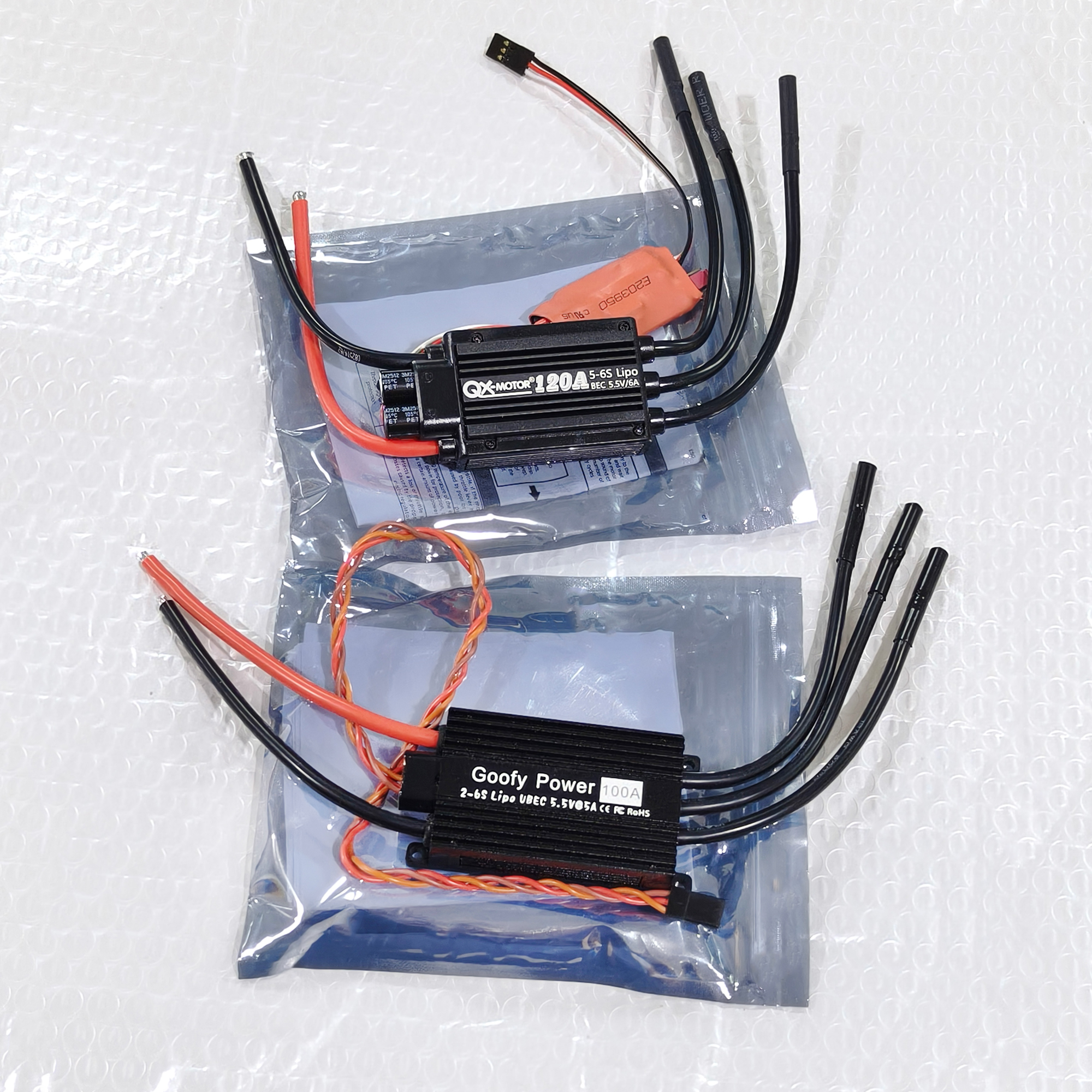 QX-MOTOR Brushless ESC series  - Drone Battery Plate reseña y precio
