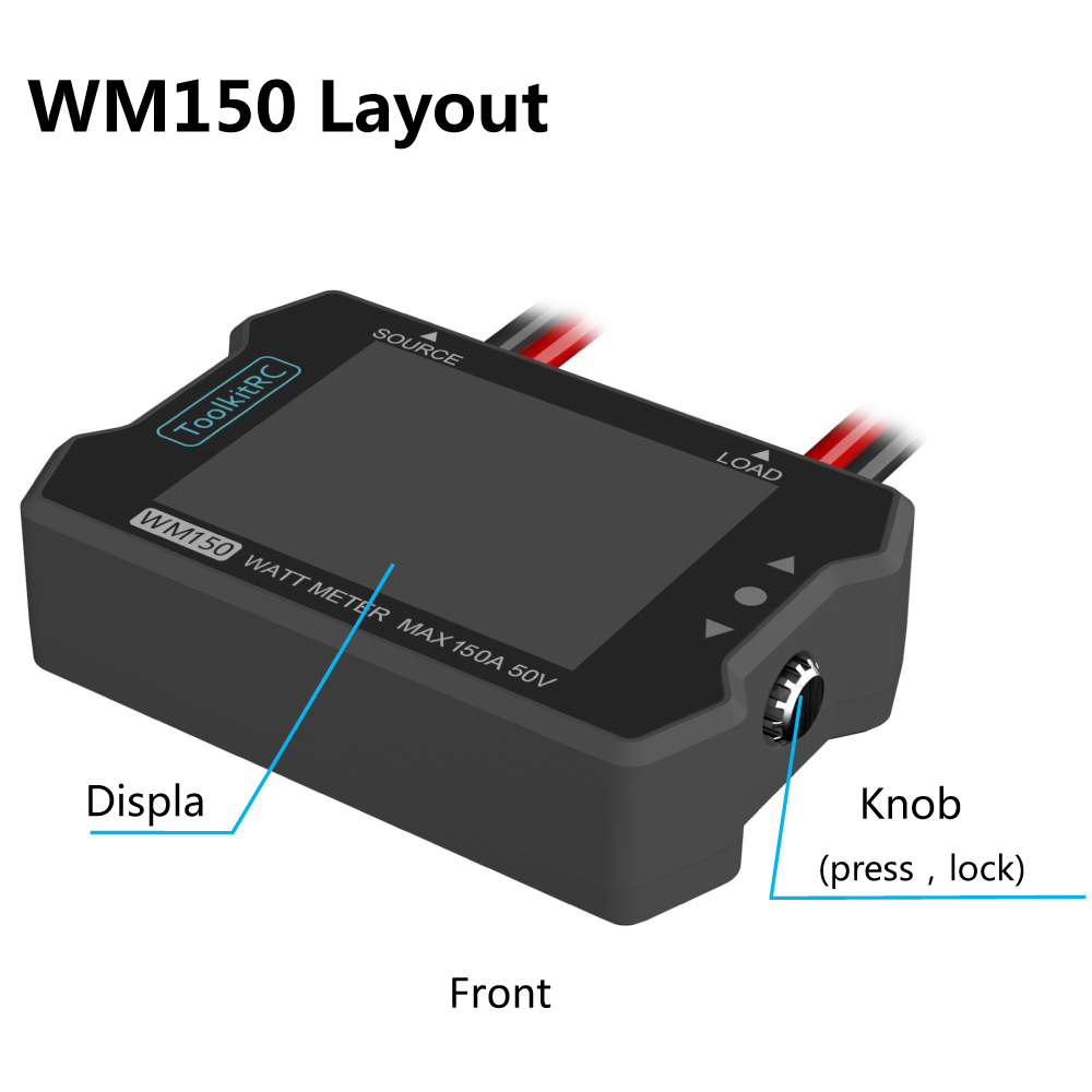 ToolkitRC WM150 150A 50V Watt  - Drone Battery Voltage Checker reseña y precio
