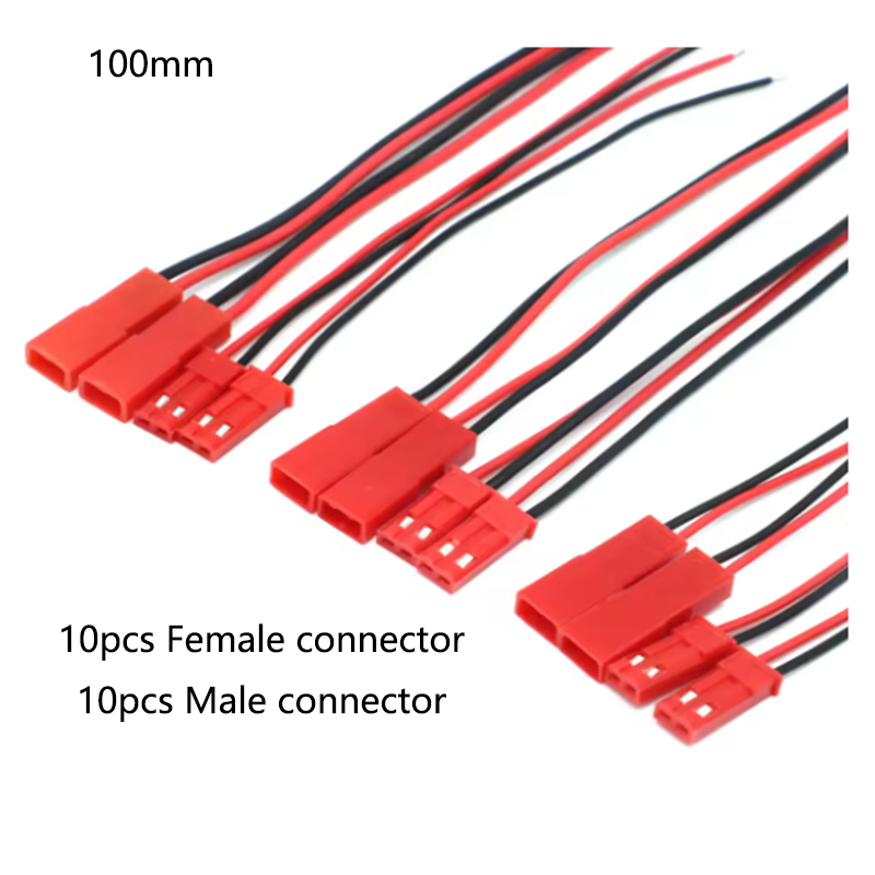 20pcs 100mm 150mm 200mm JST Ma - Drone Battery Connector reseña y precio