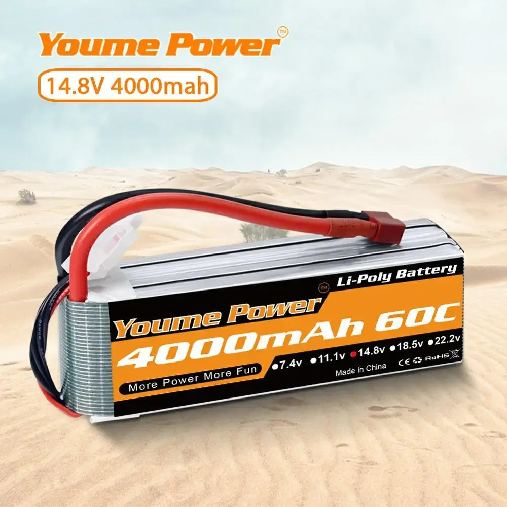 4S 14.8V Lipo Battery 3300mah  - Drone Battery 4S reseña y precio