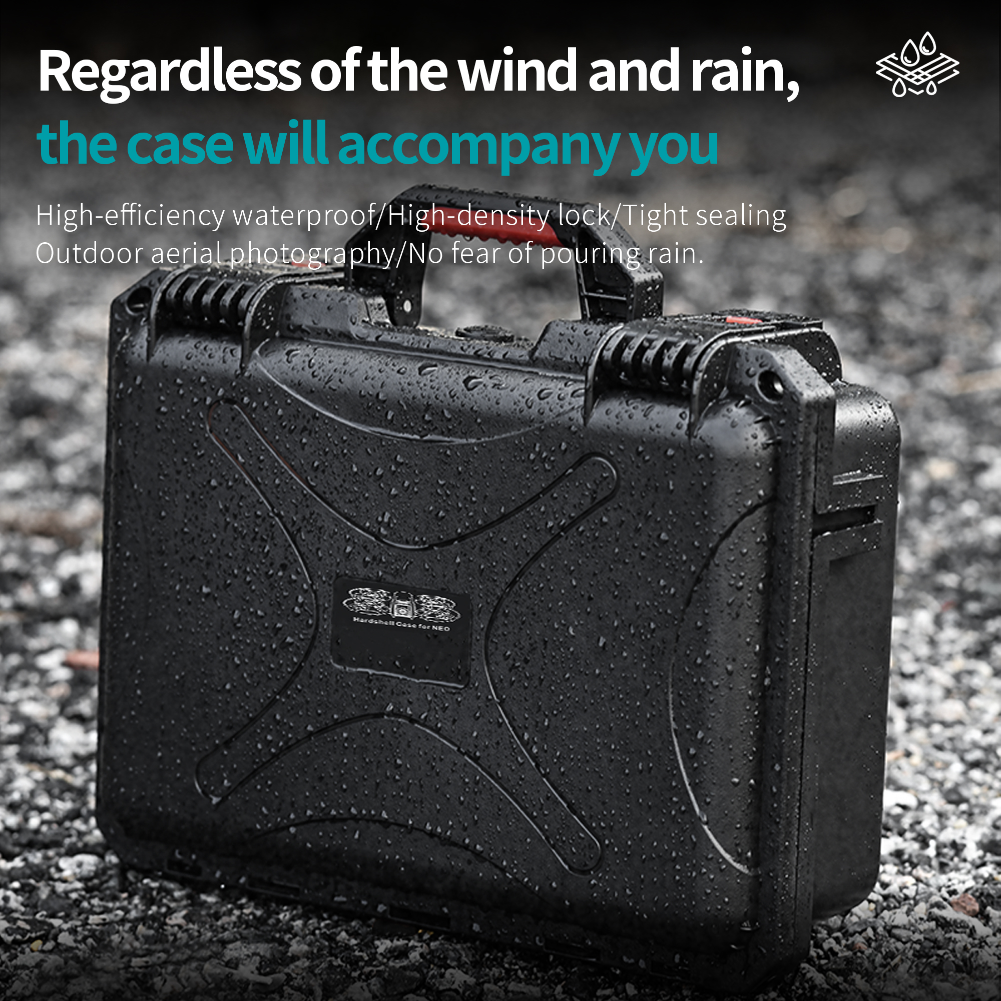 Portable Hard Waterproof Case  - Drone Battery Balance Charger reseña y precio