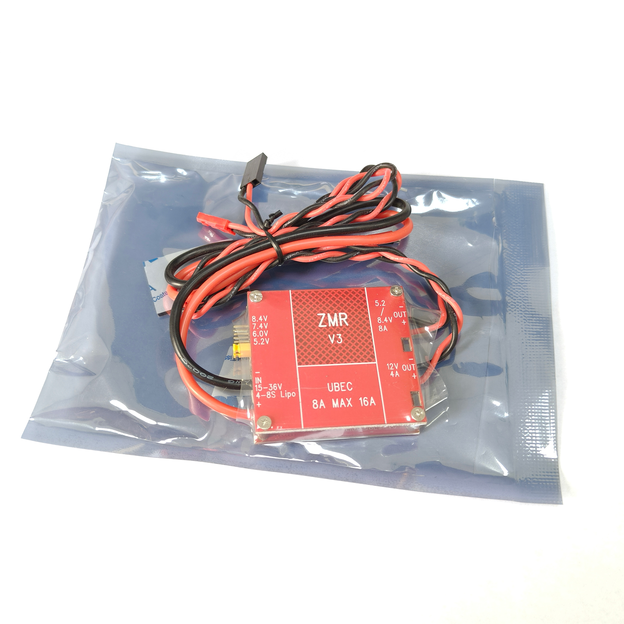 UBEC V2 V3 V4 ZMR 8A Dual BEC  - Drone Battery 6S reseña y precio