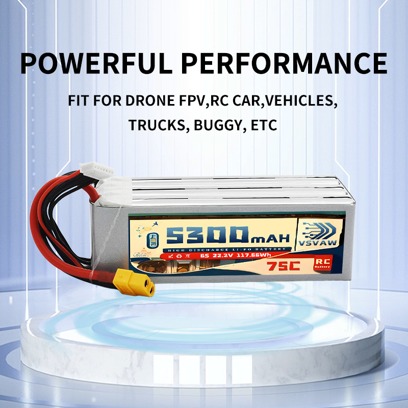 VSVAW 6S 5300mAh Lipo Battery  - Drone Battery 6S reseña y precio