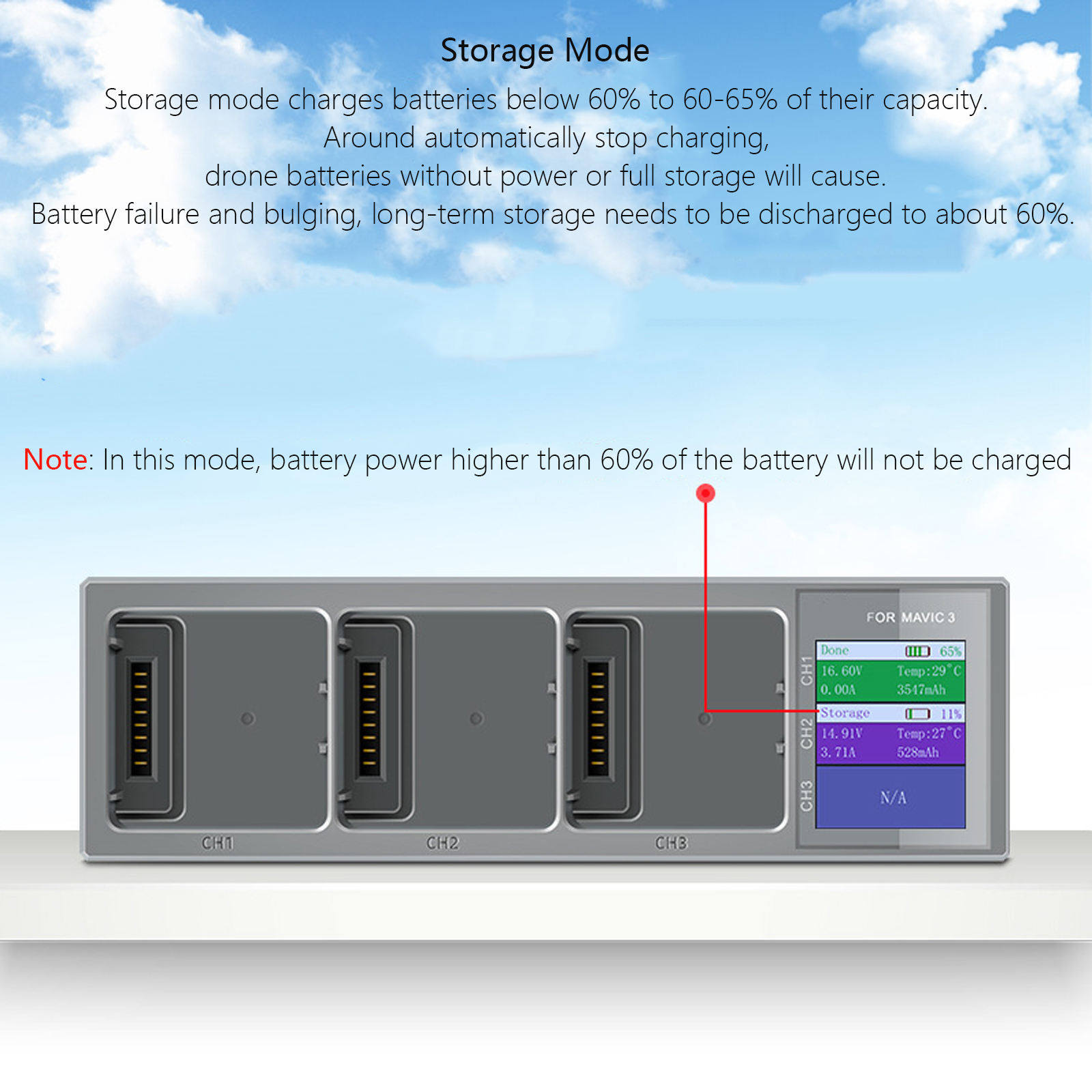 New 3 In 1 Charging Hub for DJ - Drone Battery Balance Charger reseña y precio
