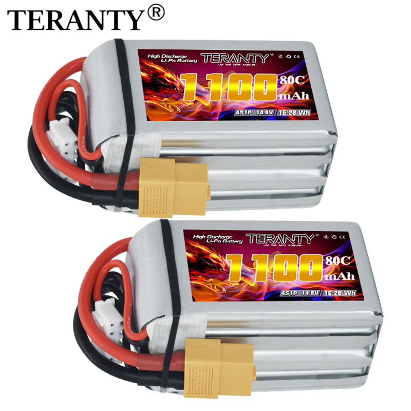 TERANTY 4S 1100mAh 80C/160C Li - Drone Battery Plate reseña y precio