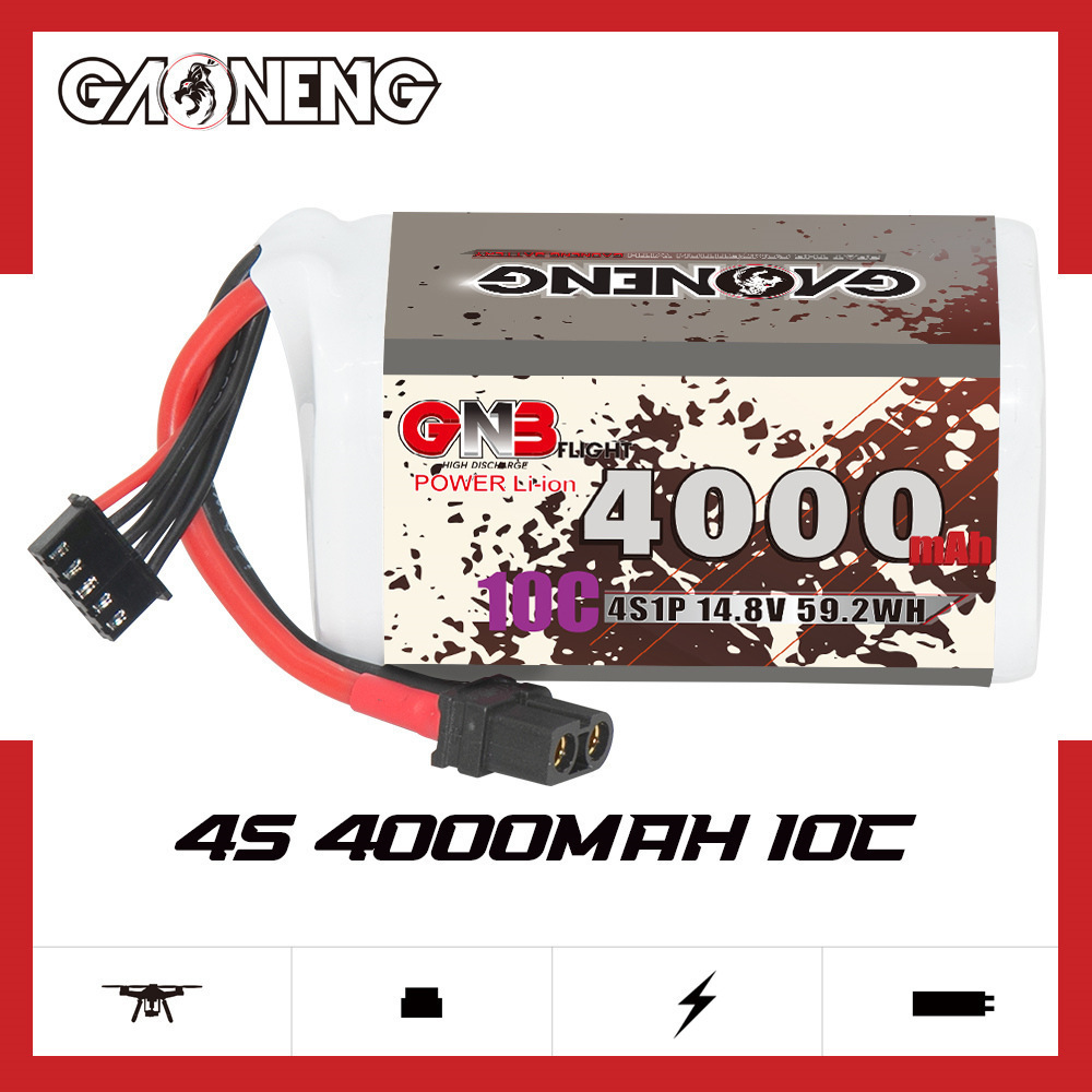 GNB 4000mAh 4S 14.8V 10C 20C W - Drone Battery Li-Ion reseña y precio
