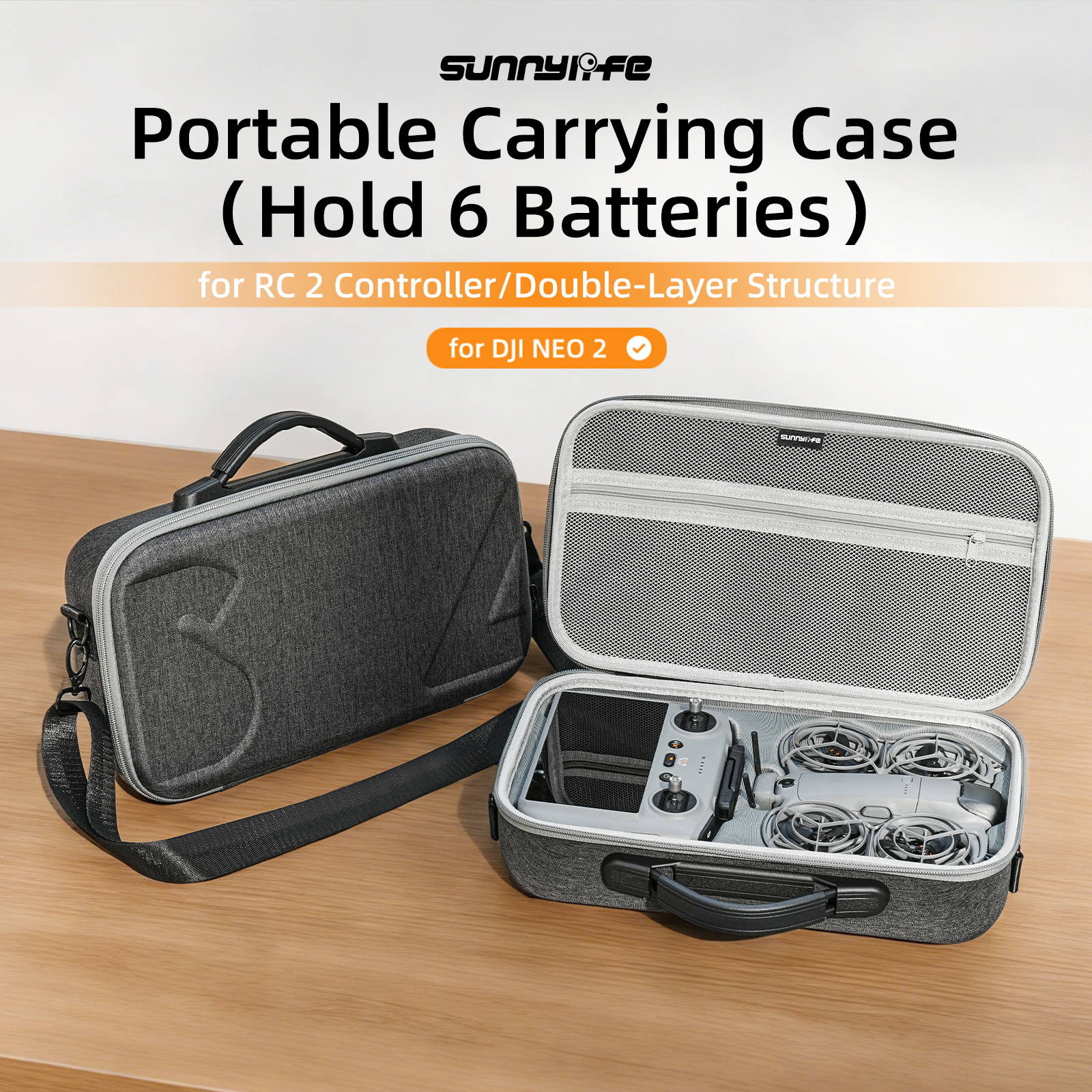 Carrying Case for DJI NEO 2 Dr - Drone Battery Bag reseña y precio