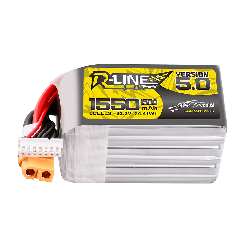 TATTU-R-LINE 5.0 22.2V 1550mAh - Drone Battery 6S reseña y precio