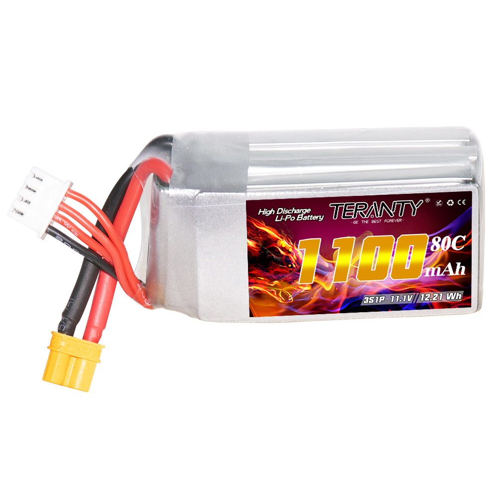 TERANTY 3S 11.1V 1100mAh 80C/1 - Drone Battery Li-Ion reseña y precio