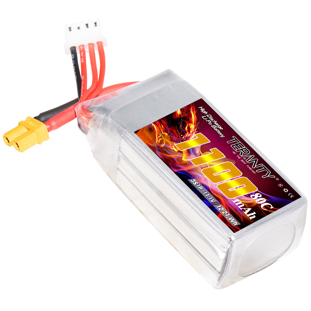 TERANTY 3S 11.1V 1100mAh 80C/1 - Drone Battery Li-Ion reseña y precio
