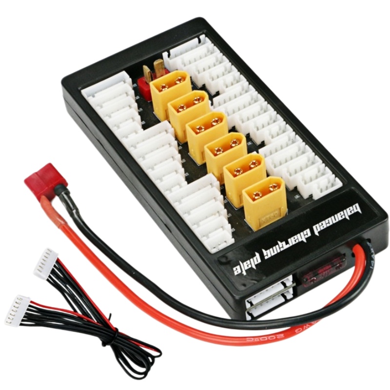 6 in 1 XT60 Parallel Charging  - Drone Battery Parallel Board reseña y precio