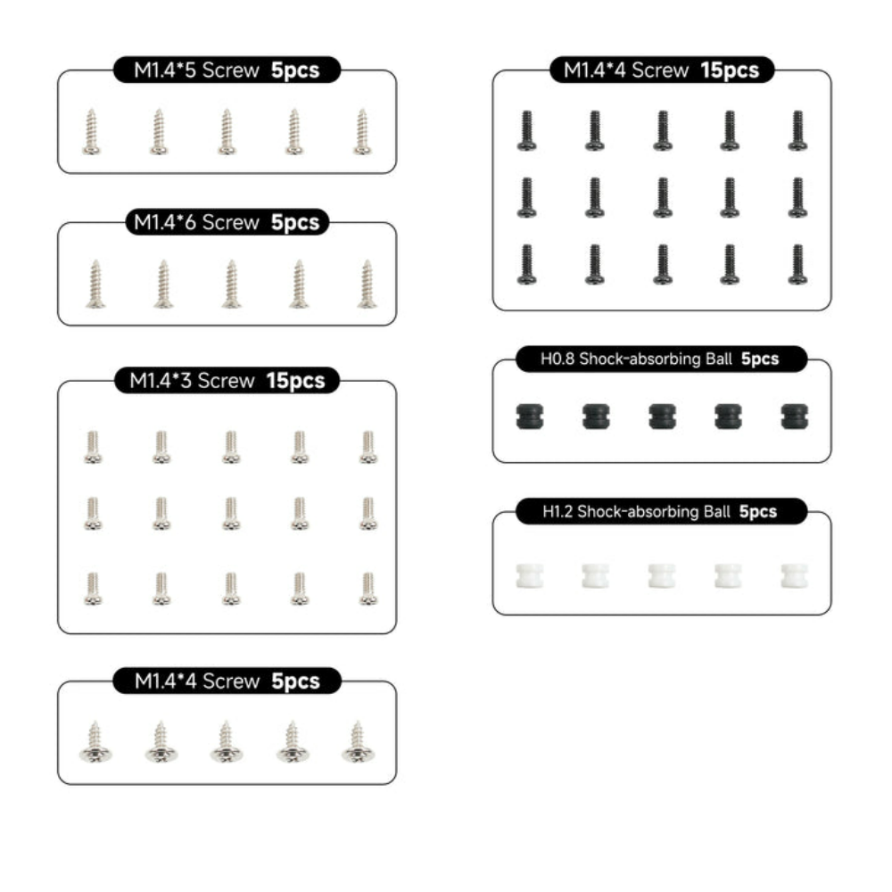 BETAFPV Drone Screw Pack Assor - Drone Battery Bag reseña y precio