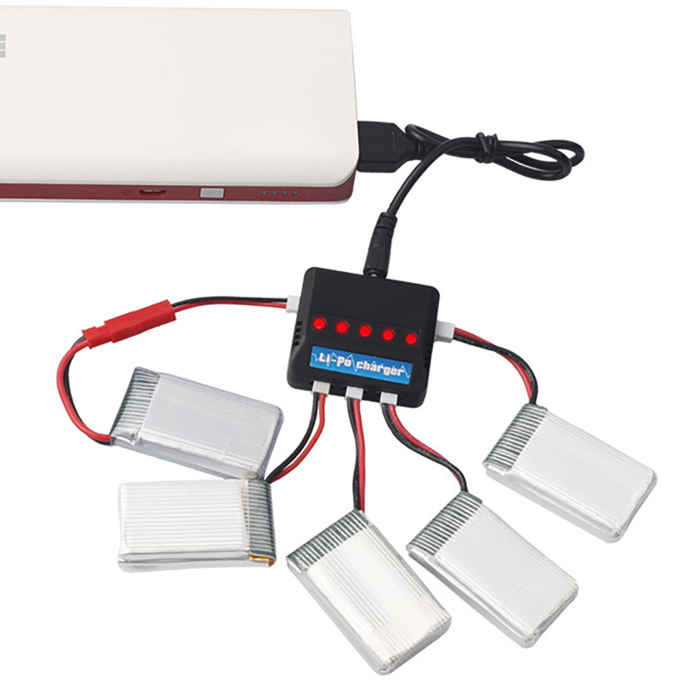 3.7V 550mAh 25C Lipo Battery 8 - Drone Battery Balance Charger reseña y precio