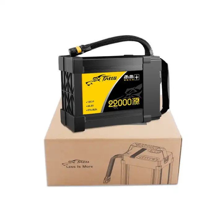 TATTU 22000mAh 44.4V 12s smart - Drone Battery Smart reseña y precio