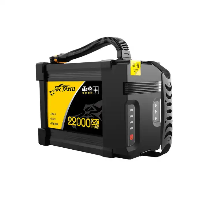 TATTU 22000mAh 44.4V 12s smart - Drone Battery Smart reseña y precio