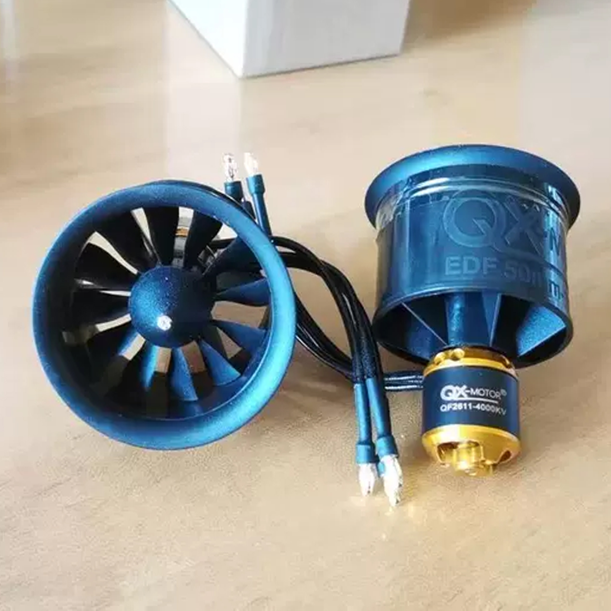 QX-MOTOR EDF 50mm QF2611 3S-4S - Drone Battery 3S reseña y precio