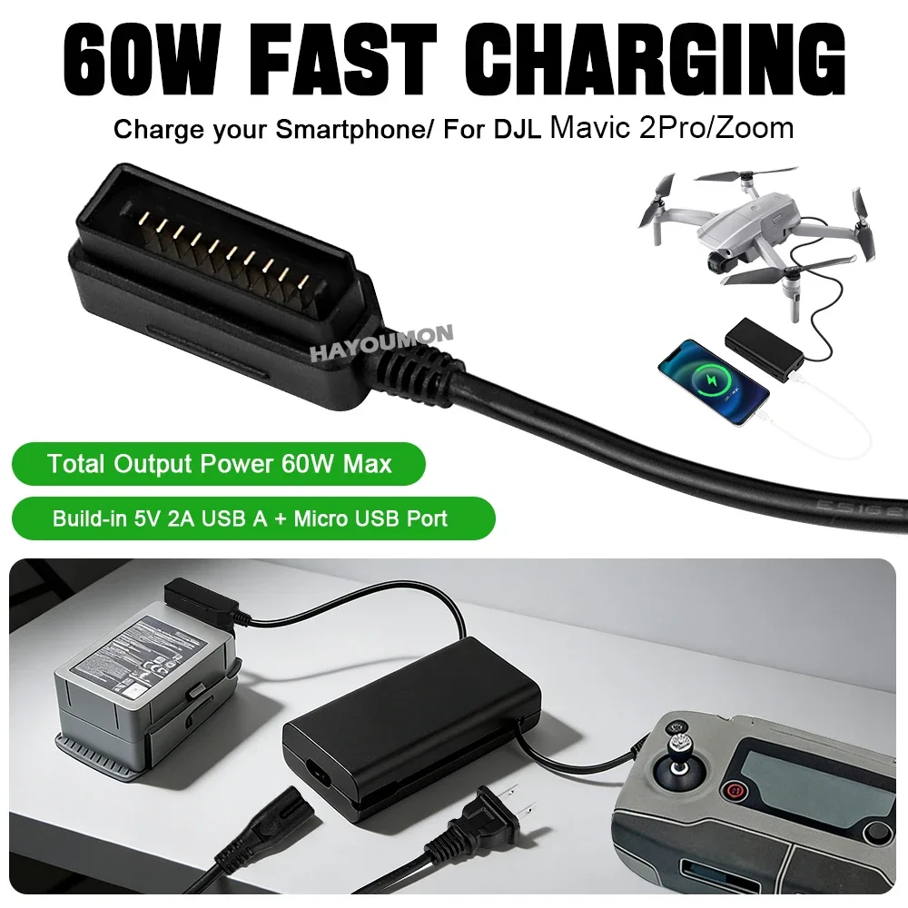 For DJI Mavic 2 Pro/Zoom Drone - Drone Battery Smart reseña y precio