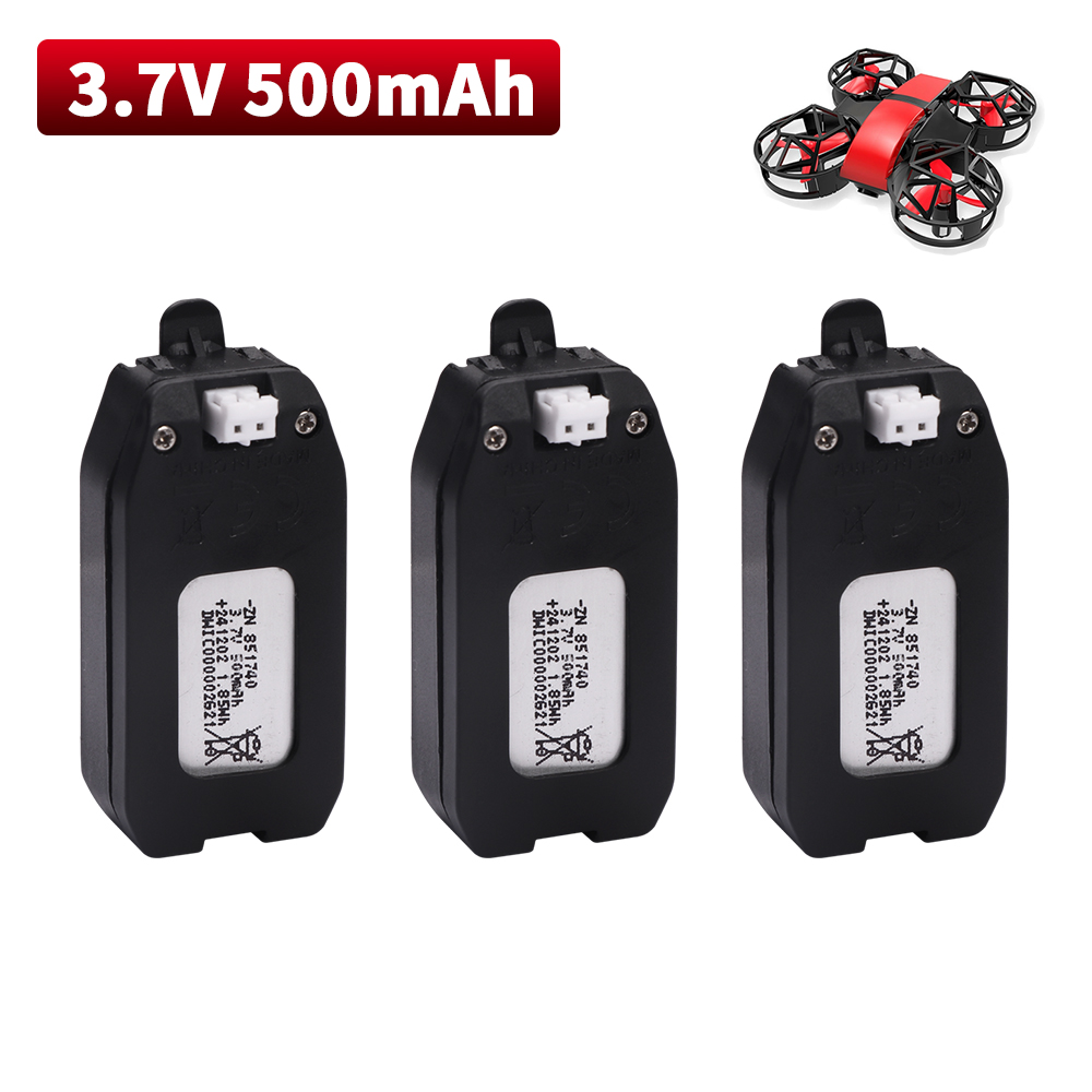 3.7V 500mAh Lithium Battery Fo - Drone Battery Lipo reseña y precio