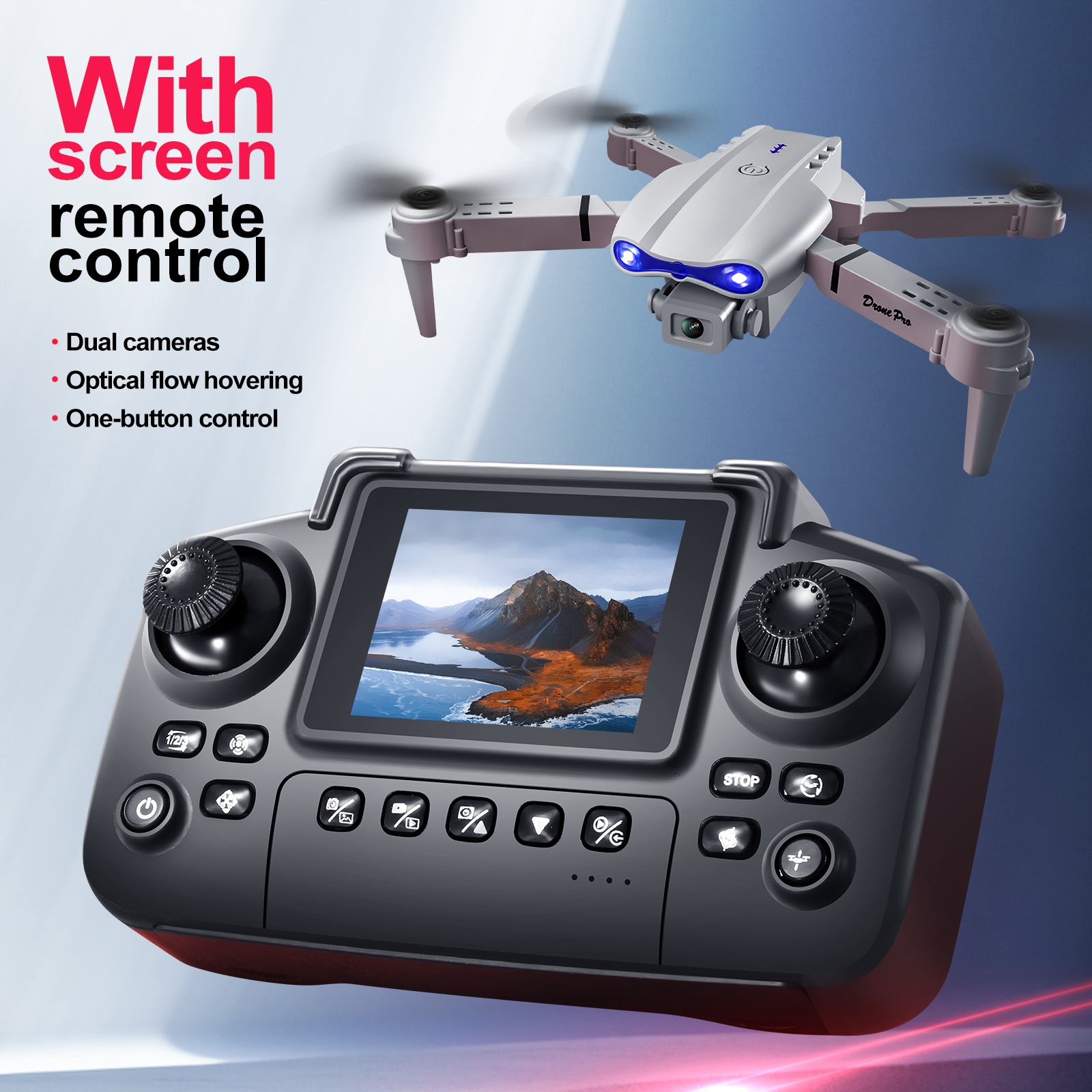 2025 New E88 E99 Upgraded Dron - Drone Battery Case reseña y precio