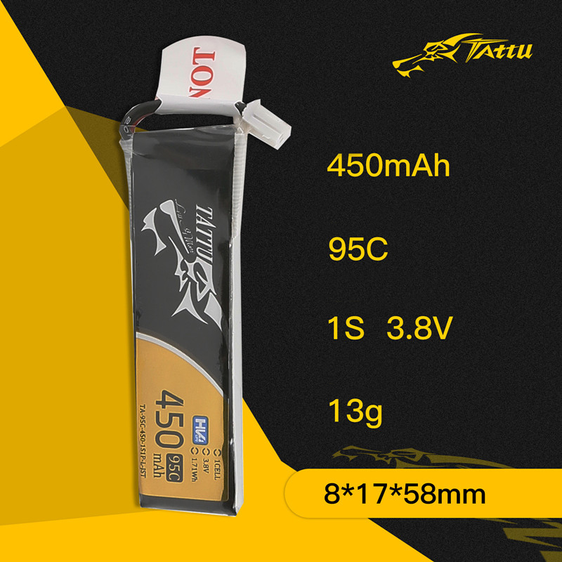 3Pcs NEW TATTU 450/500/550mAh  - Drone Battery Lipo reseña y precio