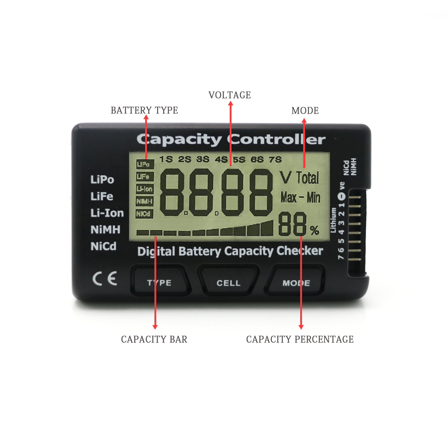 RC Cellmeter 7 Digital Battery - Drone Battery Alarm reseña y precio