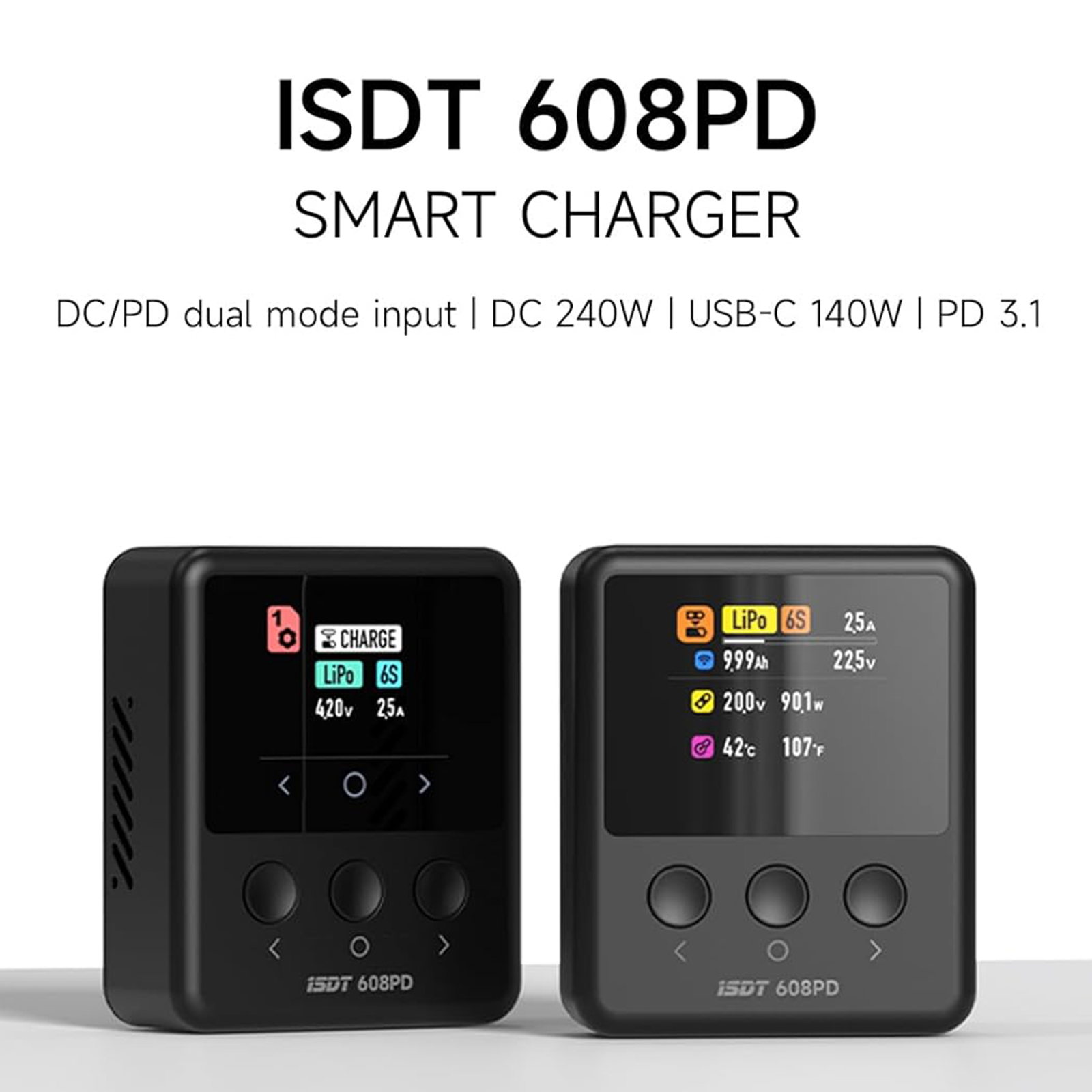 ISDT 608PD Smart Balance Charg - Drone Battery 6S reseña y precio