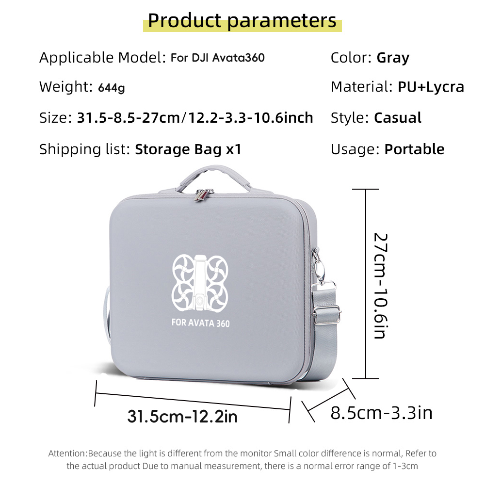 Hard Case for DJI Avata 360 Pr - Drone Battery Strap reseña y precio