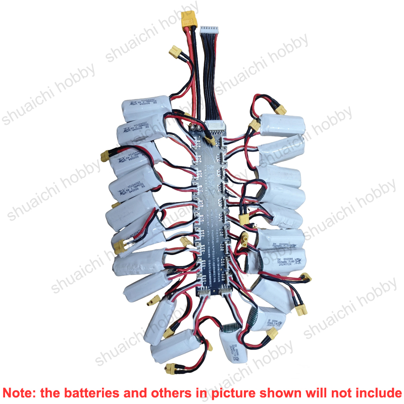 1PCS 2S (7.4V) Battery Paralle - Drone Battery Parallel Board reseña y precio