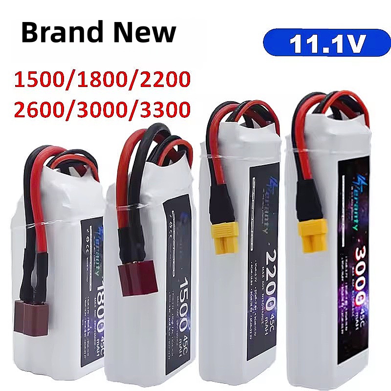 11.1V LiPo Battery 3S 1500mah  - Drone Battery Li-Ion reseña y precio