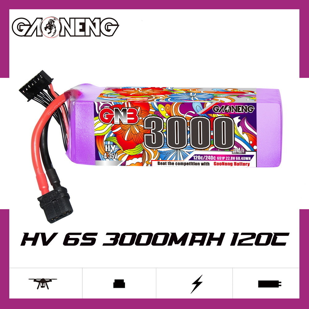 GNB Lipo Battery 6S 22.8V 3000 - Drone Battery 6S reseña y precio