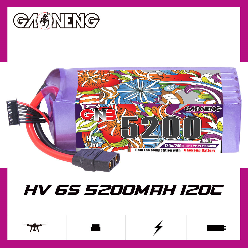 GNB Lipo Battery 6S 22.8V 3000 - Drone Battery 6S reseña y precio