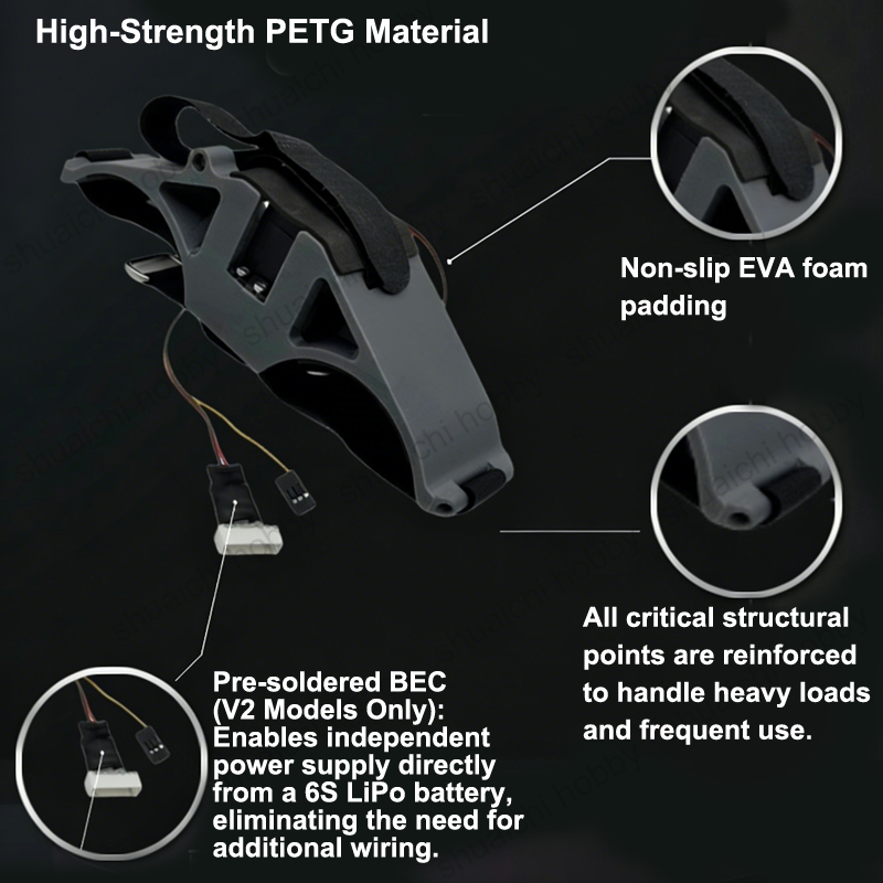 1PCS Strap-type FPV Drone PWM- - Drone Battery Strap reseña y precio