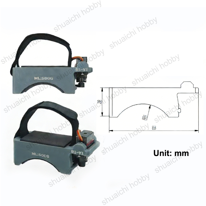 1PCS Strap-type FPV Drone PWM- - Drone Battery Strap reseña y precio