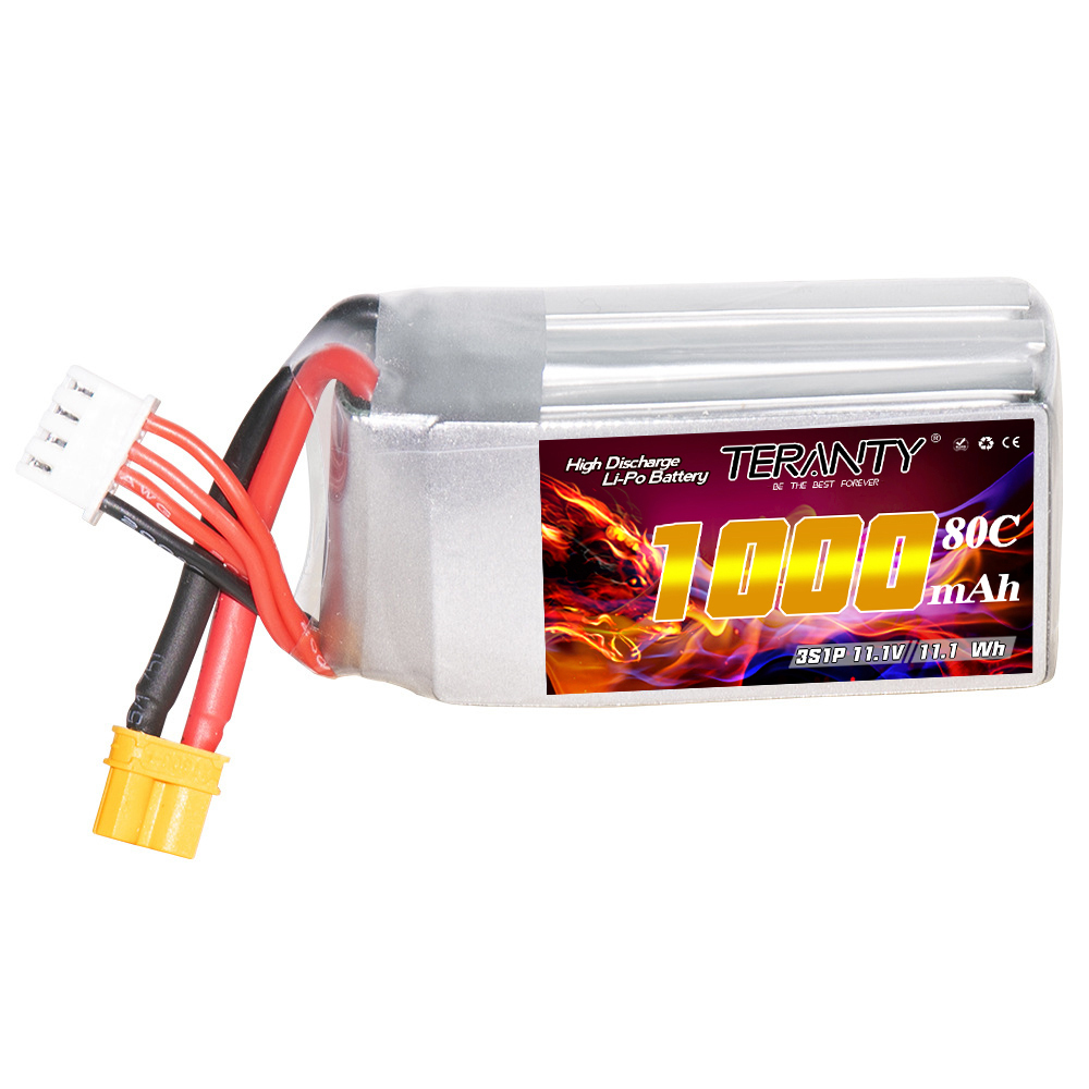 TERANTY 3S 11.1V 80C/160C 1000 - Drone Battery 3S reseña y precio